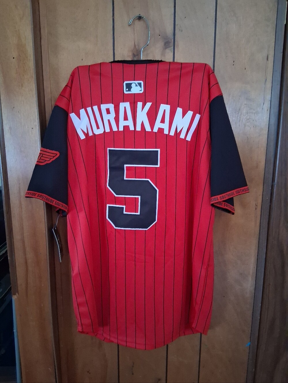 Mystery Card With Munetaka Murakami Chicago White Sox Small City Connect Jersey